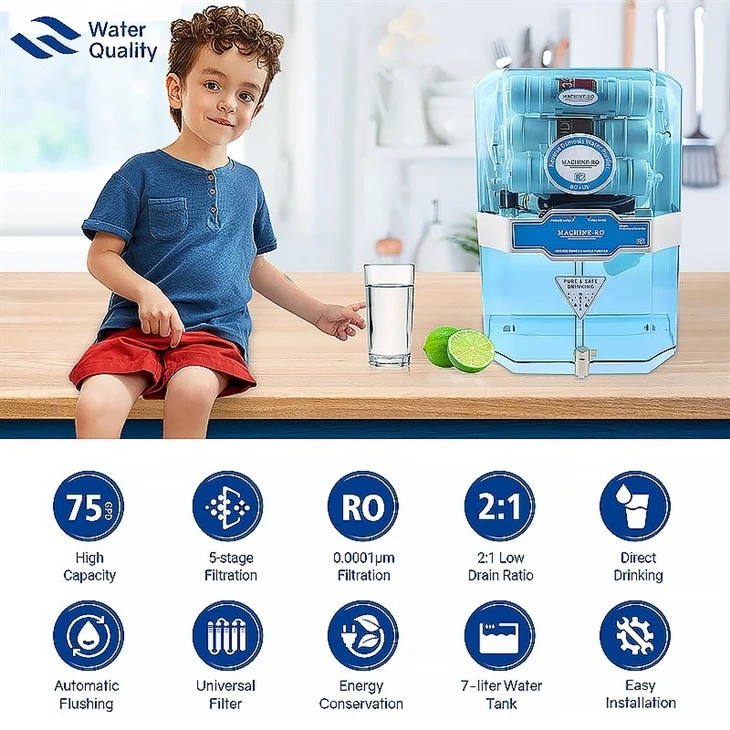 75gpd 6 Stage RO Water Purifier supplier
